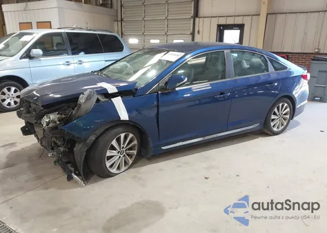 2017 Hyundai Sonata Sport from USA, damaged, VIN 5NPE34AF4HH556852